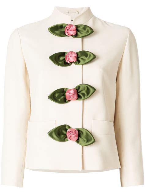 gucci rose jacket